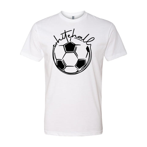 Whitehall Cursive Soccer T-Shirt