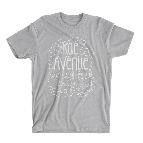 Kae Avenue Elementary Confetti T-Shirt