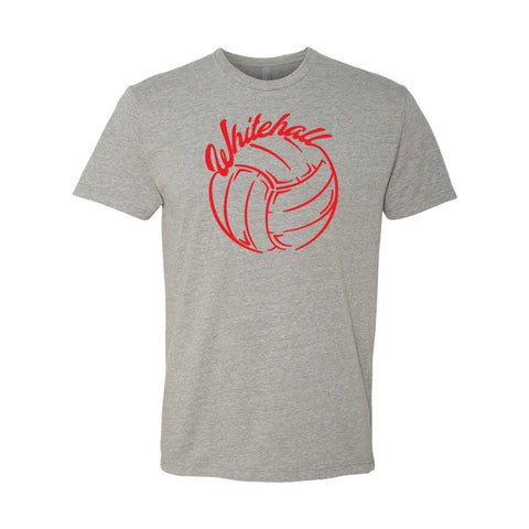 Whitehall Sketch Volleyball T-Shirt